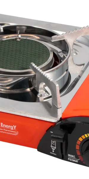 Плита газовая 1-гор. в кейсе "Следопыт" UltraEnergy, керамическая PF-GST-IM04