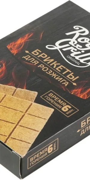 Брикеты для розжига 64 кубика ROYALGRILL
