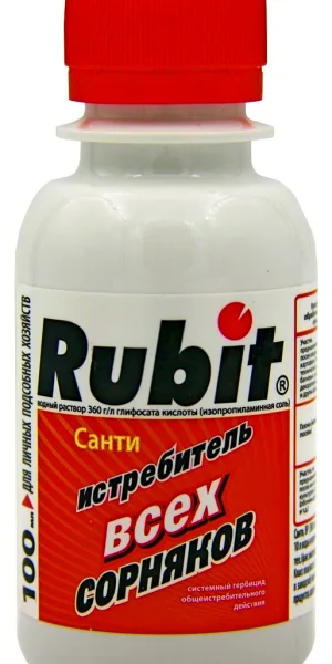 Гербицид "Rubit Santi" от любых сорняков 100мл  42336