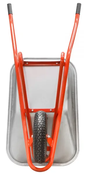 Тачка 130л садовая  ECO WB301-1  300кг 1 пневмоколесо 4.0-8