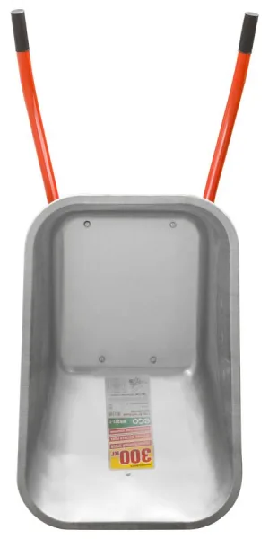 Тачка 130л садовая  ECO WB301-1  300кг 1 пневмоколесо 4.0-8