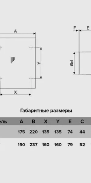 Вентилятор "ЭРА" BREEZE 4C осевой вытяжной с обратным клапаном, D98