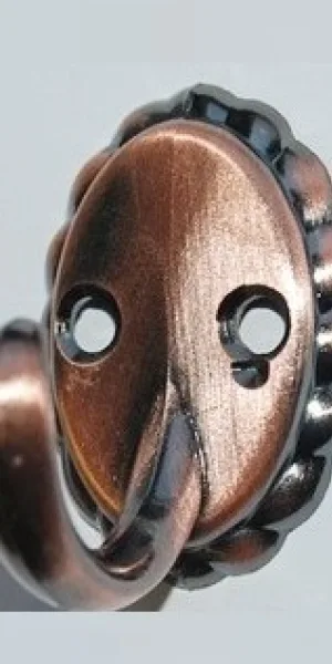 Крючок фигурный KL-55-B медь