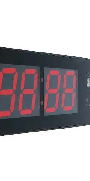 Часы настенные электронные "Digital clock": календарь, время, красные цифры  1418791