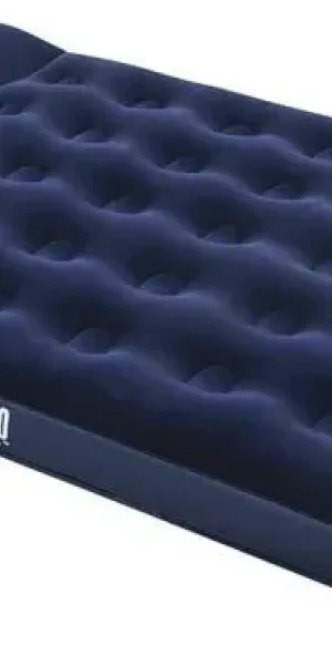 Матрас надувной Bestway 67225 191х137х22см, винил, покрытие флок, встроенный ножной насос 130477
