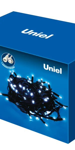 Гирлянда "Uniel" ULD-S1000 -120-TBK WHITE IP67, 10м, 120 диодов, белый свет UL-00003944