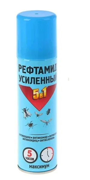 Репеллент "Рефтамид Экстра Максимум" 150мл, усиленный  6-207