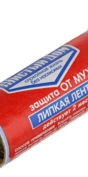 Средство от мух "Чистый дом" лента липкая 02-188