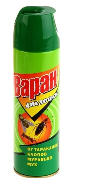 Дихлофос "Варан" 440мл. универсальный от всех насекомых  6-169