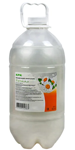 Мыло жидкое "Kipni" 3-в-1 ромашка 4.5л 235255