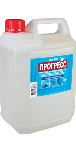 Средство моющее универсальное ПРОГРЕСС 5л канистра М-08-01