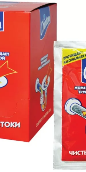 Чиртон для прочистки труб горячей водой, 80гр