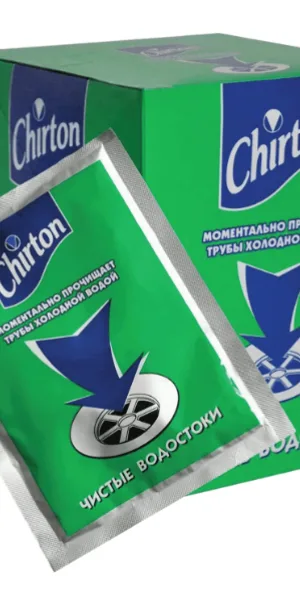 Чиртон для прочистки труб холодной водой, 60гр