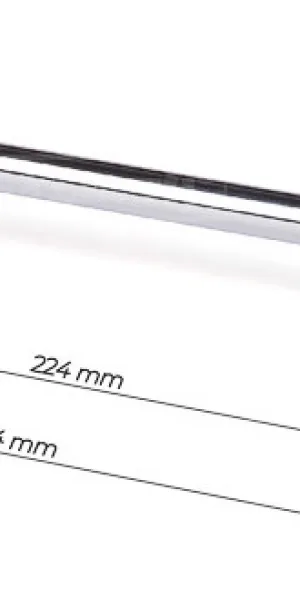 Ручка-рейлинг "Larvij" 224мм L12.S.224CH хром