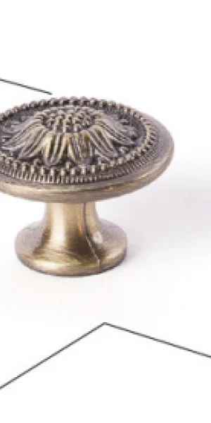 Ручка мебельная "Larvij" L4.knob11AB бронза