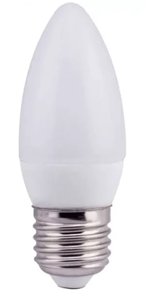 Лампа светодиодная свеча Е-27 7W Uniel C37 4000К холодный свет UL-00002412