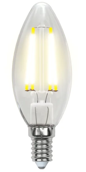 Лампа светодиодная Filament свеча Е-14 6W Uniel sky дневной свет UL-00001373