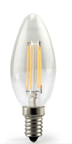 Лампа светодиодная Filament свеча Е-14 6(50)W Uniel sky теплый белый UL-00000199