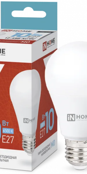 Лампа светодиодная низковольтная LED-MO-PRO 10Вт 12-48В Е27 6500К 900Лм IN HOME 4690612038032