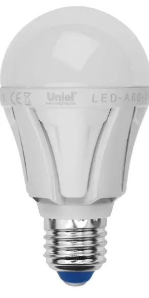 Лампа светодиодная груша 18W Uniel A60 Е-27 белый свет UL-00005037