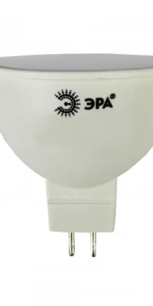 Лампа светодиодная GU5.3 8(60)W ЭРА LED MR16-8W-827-GU5.3 220В тёплый свет  Б0020546