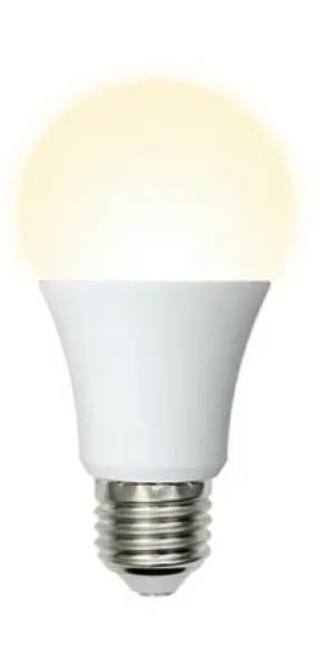 Лампа светодиодная груша 16W VOLPE A60 Е-27  WW-тёплый белый свет UL-00004027