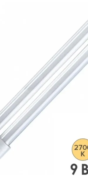 Лампа люминесцентная G23 9W/827 2700К OSRAM DULUX S 4099854123504