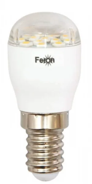Лампа для холодильника 2Вт (диодная) Feron холодная  LB-10 6400K