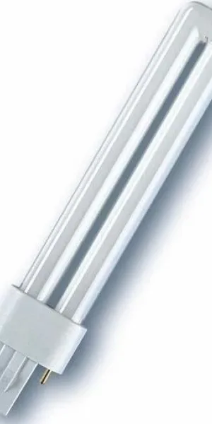 Лампа люминесцентная G23 11W/827 2700К OSRAM DULUX S 4099854123344