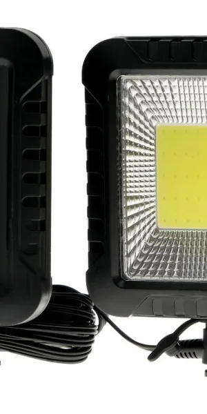Прожектор PS-002 светодиодный на выносной солнечной батарее 15Вт, 100LED, 6500К, 200Лм, IP44 4604479