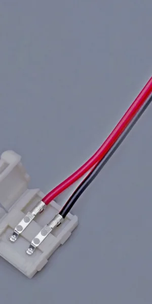 Кабель соединительный Ecola LED strip, двухконт. зажимной разъем 10мм, 15см 3627686
