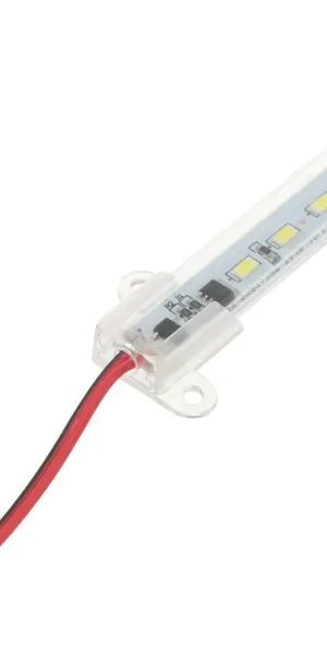 Светильник линейка 1м, в корпусе, 12Вт, 1800Лм, SMD5630, 76 Led, 6500K, 220В 5130720