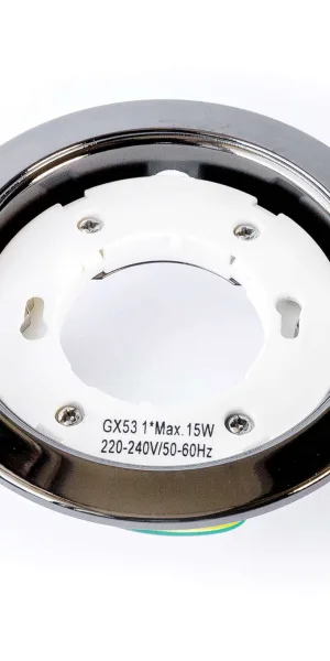 Светильник точечный ЭРА KL35 CH хром GX53 13W 90/106мм