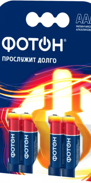 Батарейка ФОТОН LR03 (AAA) щелочная 22443