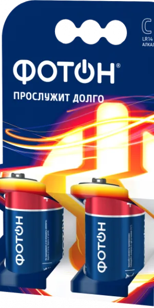 Батарейка ФОТОН LR14 щелочная 22446