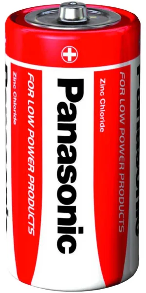 Батарейка Panasonic ZINC Carbon R14 (С) 1.5В солевая