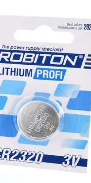 Батарейка  3V CR-2320  дисковая "Robiton PROFI" литиевая 14628