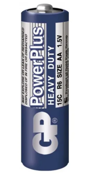 Батарейка GP LR06 (AA) Power Plus, солевая