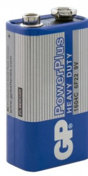 Батарейка GP 9V 6LF22 PowerPlus крона, солевая