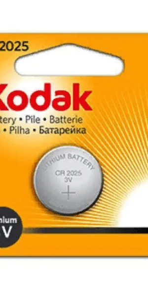 Батарейка  3V CR-2025 дисковая "Kodak" MAX литиевая