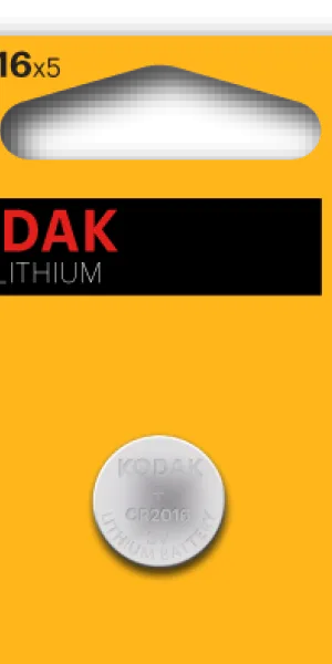 Батарейка  3V CR-2016 дисковая "Kodak" MAX литиевая