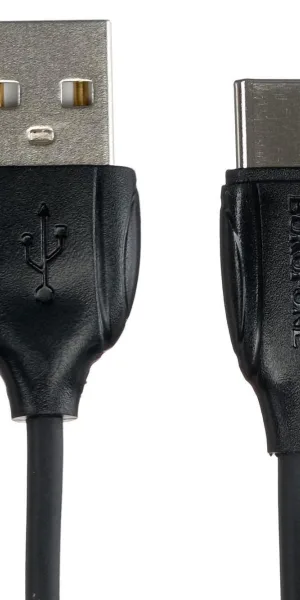Кабель Borofone BX19, Type-C - USB, 3А, 1м, чёрный  6247248