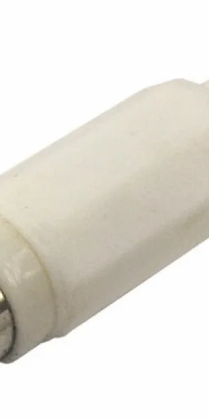 Разъем штекер RCA белый, пайка "REXANT" 14-0401