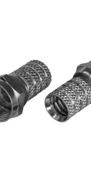 Гайка "F" для зажима провода RG-6, никель PROconnect 05-4003-4