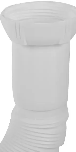 Труба гофрированная Wirquin с гайкой 1"x1/2"x40/50x800 мм