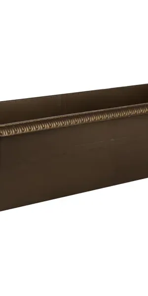 Ящик балконный Жардин 60x20x15.5 см v18 л пластик коричневый