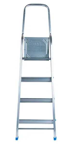 Стремянка алюминиевая Ladderbel STR-AL-4 4 ступени, максимальная нагрузка 150 кг