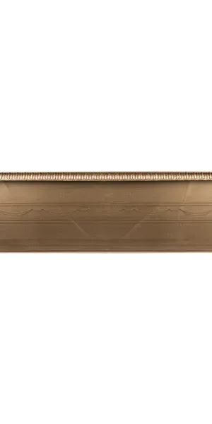 Ящик балконный Жардин 80x20x15.5 см v24 л пластик коричневый