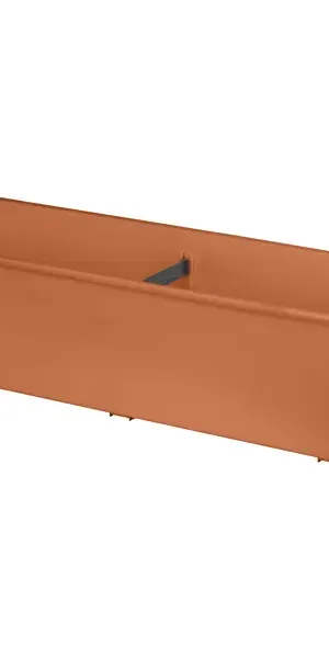 Ящик балконный Idiland 60x17x15 см v10.5 л пластик терракотовый