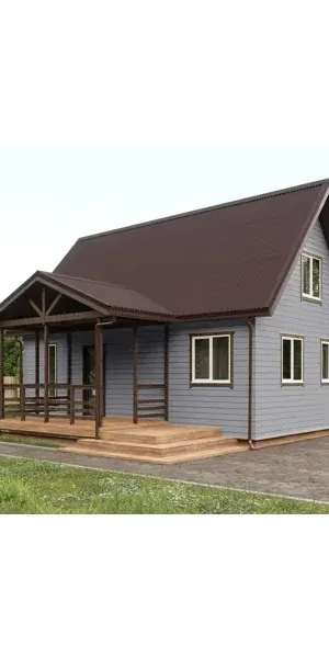 Лист Ондулин Смарт DIY 760x1950 мм коричневый